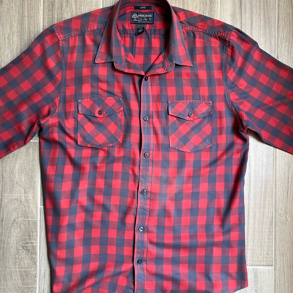 American Rag - Red & Blue